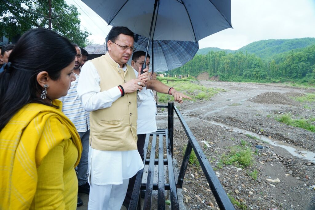 CM Pushkar Singh dhami