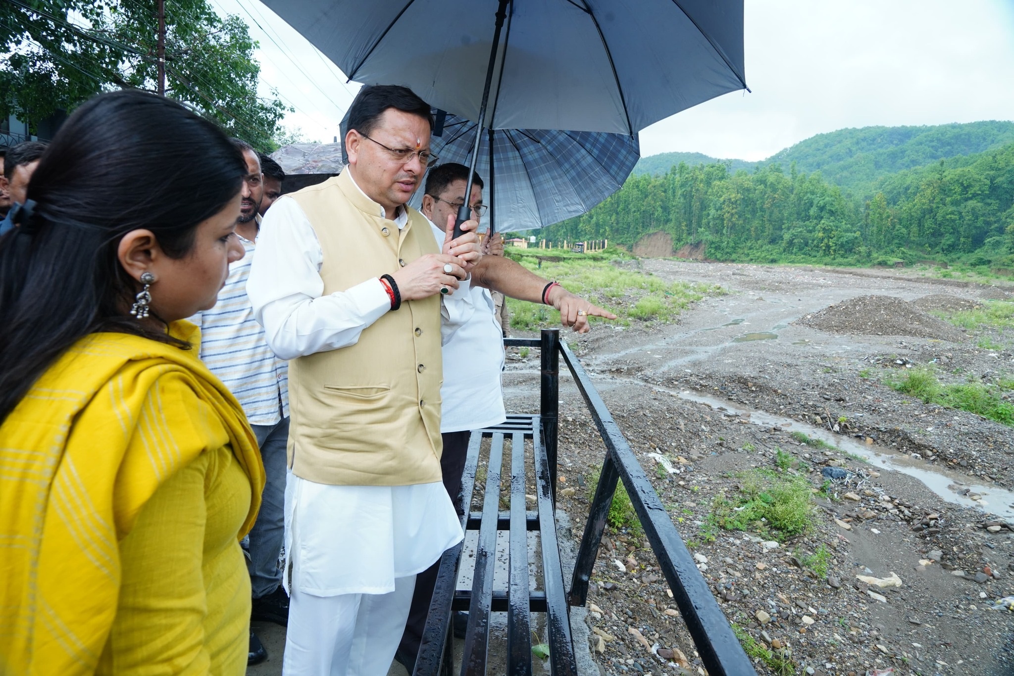 CM Pushkar Singh dhami