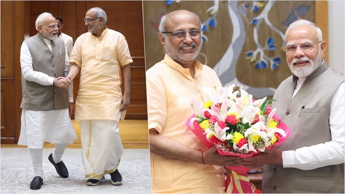 CP Radhakrishnan Uparashtrapati Ummedvaar 2025